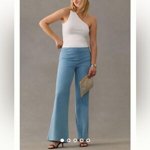 ANTHROPOLOGIE 70’s GOOD AMERICAN PULL ON PALAZZO JEAN BELL BOTTOM PANTS SIZE XL